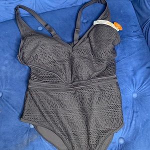 One piece bathing suit